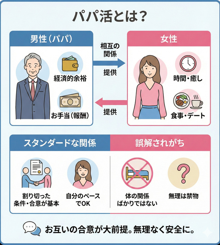 パパ活ってそもそもどういうこと?