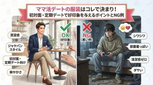 ママ活デートの服装はコレで決まり！初対面・定期デートで好印象を与えるポイントとNG例