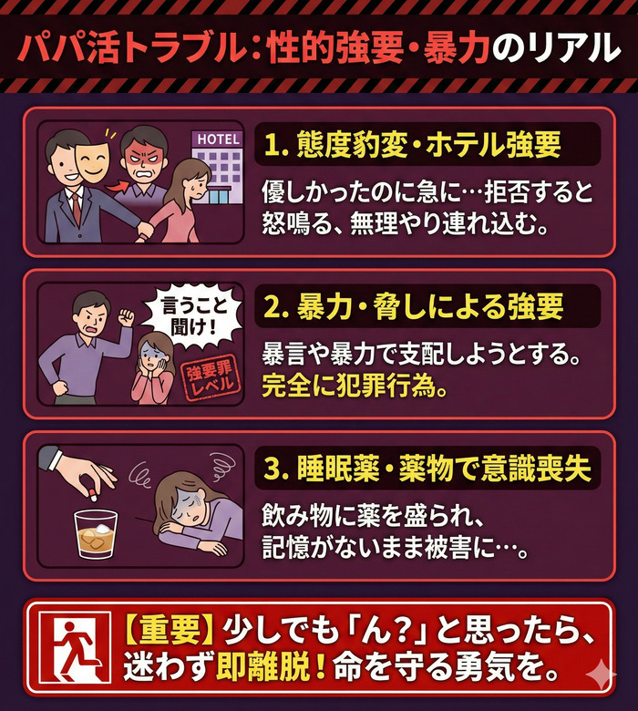 性的強要・暴力に関するトラブル